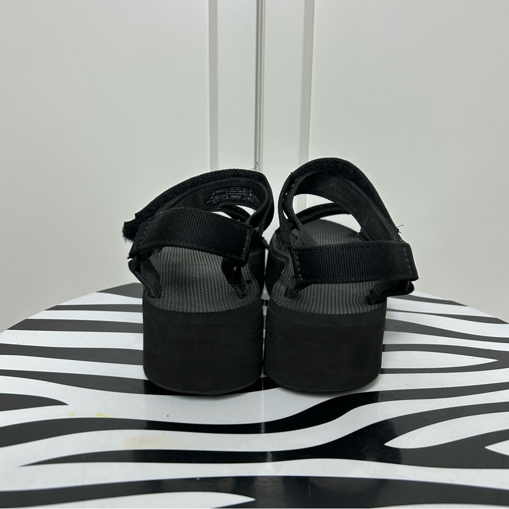 Teva Midform Platform Universal Black Sandals - image 4